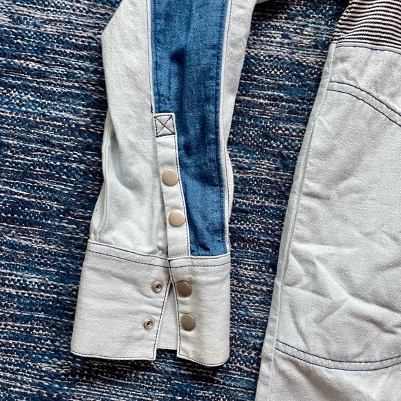 NWT We the Free Moto Colorblock shirt - Picture 9 of 10